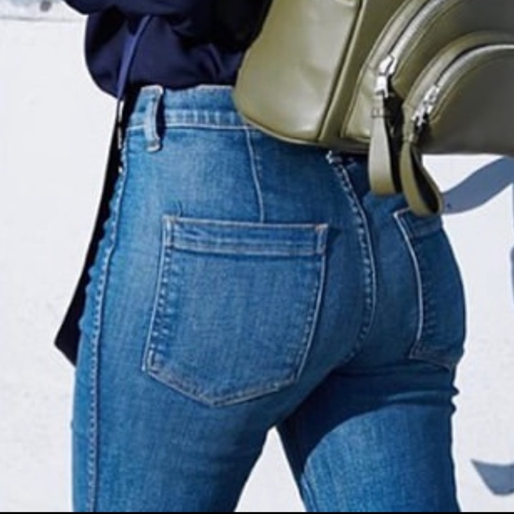 The Sea Crop jeans by The Great